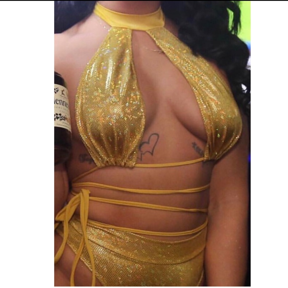Two piece high waisted panty